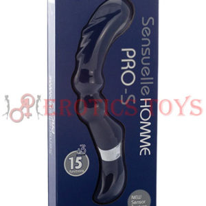 Código:	4411	Sensuelle Homme Pro S Prostate Massager - Navy Blue