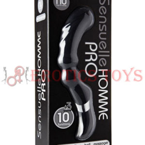 Código:	4412	Sensuelle Homme Rechargeable Prostate Massager - Black