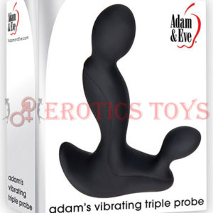 Código:	4418	Adam & Eve Adam's Vibrating Triple Probe - Black