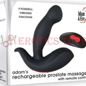 Código:	4419	Adam & Eve Adam's Prostate Massager w/Remote - Black