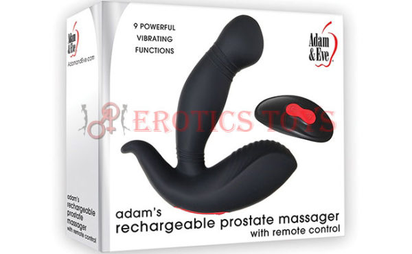Código:	4419	Adam & Eve Adam's Prostate Massager w/Remote - Black
