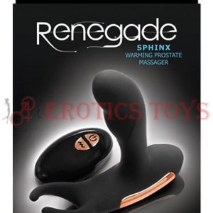 Código:	4422	Renegade Sphinx Warming Prostate Massager - Black