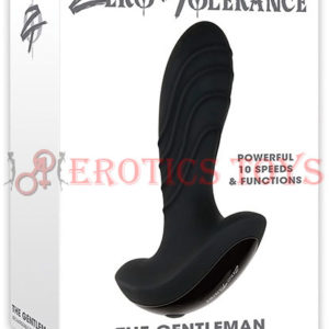 Código:	4449	Zero Tolerance The Gentleman Rechargeable Prostate Massager - Black