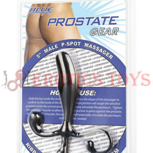Código:	4476	Blue Line C&B 5" Male P-Spot Massager - Black