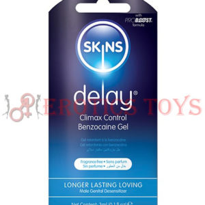 Código:	4562	Skins Benzocaine Delay Serum Foils - 3 ml Box