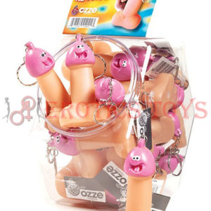 Código:	4631	Squeaky Pecker Keychain Display - Fishbowl of 24