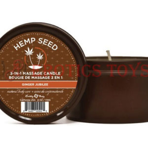 Código:	4920	Earthly Body Holiday 2018 3 in 1 Massage Candle - 6 oz Ginger Jubilee