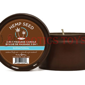 Código:	4927	Earthly Body Suntouched Hemp Candle - 6 oz Round Tin Sunsational