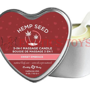 Código:	4941	Earthly Body Valentine 2020 3 in 1 Massage Heart Candle - 4 oz Sweet Embrace