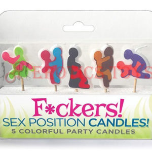 Código:	4953	Fuckers Sex Position Candles - Set of 5