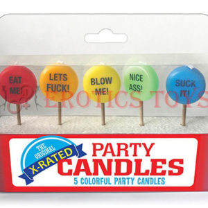 Código:	4957	X-Rated Party Candles - Set of 5