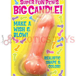 Código:	4959	Super Fun Big Penis Candle - Flesh