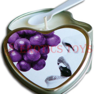 Código:	4961	Earthly Body Suntouched Hemp Edible Candle - 4.7 oz Heart Grape