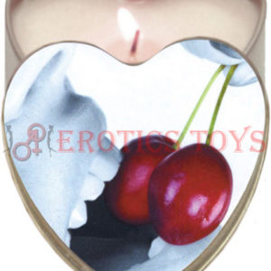 Código:	4962	Earthly Body Suntouched Hemp Edible Candle - 4.7 oz Heart Tin Cherry