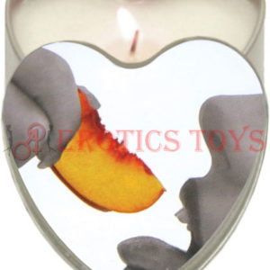 Código:	4963	Earthly Body Suntouched Hemp Edible Candle - 4.7 oz Heart Tin Peach