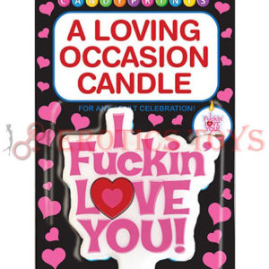 Código:	4971	A Loving Occasion Candle - I Fuckin Love You