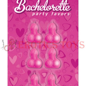 Código:	4977	Bachelorette Party Favors Mini Pecker Party Candles - Pack of 6