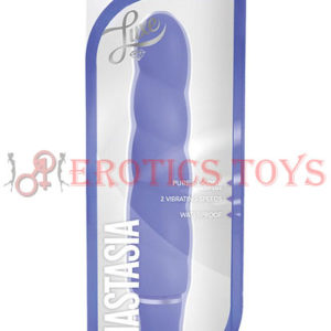 Código:	5107	Blush Luxe Anastasia Silicone Vibrator - Periwinkle