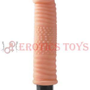 Código:	5156	Real Feel No. 12 Long 10" Vibe Waterproof - Mutli-speed Flesh