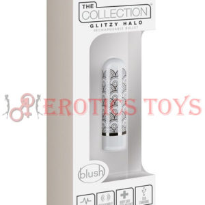 Código:	5186	The Collection Glitzy Deco Rechargeable Bullet - Silver