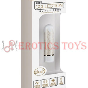 Código:	5187	The Collection Glitzy Deco Rechargeable Bullet - Gold
