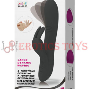 Código:	5258	Pretty Love Dylan Bunny Ears Come Hither Rabbit - 11 Function Black