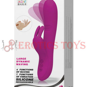 Código:	5259	Pretty Love Dylan Bunny Ears Come Hither Rabbit - 11 Function Fuchsia