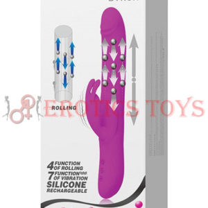 Código:	5263	Pretty Love Regina Pulsing Rabbit w/Free Suction Attachment - Pink