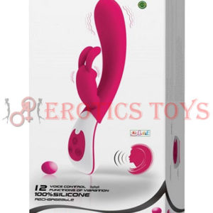 Código:	5265	Pretty Love Vincent Voice Controlled Rechargeable Rabbit - 12 Function Pink