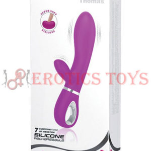 Código:	5273	Pretty Love Thomas Liquid Silicone Rabbit - Fuchsia