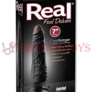 Código:	5029	Real Feel Deluxe No. 3 7" Vibe Waterproof - Black