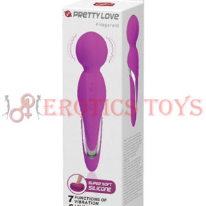 Código:	5296	Pretty Love Fitzgerald Liquid Silicone Wand - Fuchsia