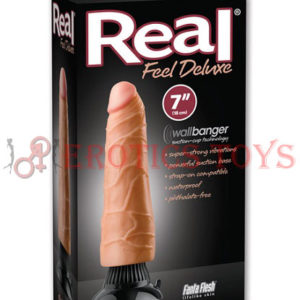 Código:	5030	Real Feel Deluxe No. 3 7" Vibe Waterproof - Flesh