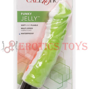 Código:	5033	Funky Jelly 8" Waterproof - Orange/Green