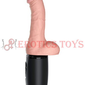 Código:	5334	King Cock Plus Thrusting, Warming & Vibrating 6.5" Triple Threat Dong