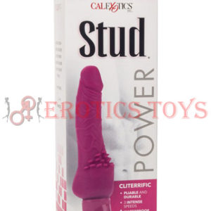Código:	5036	Power Stud Cliterrific Dong Waterproof - Pink