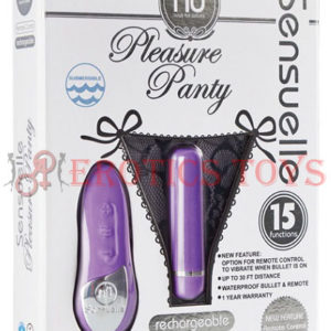 Código:	5402	Sensuelle Pleasure Panty Bullet w/Remote Control - 15 Function Purple