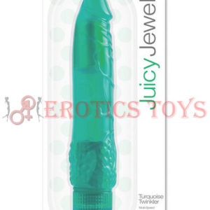 Código:	5044	Juicy Jewels Turquoise Twinkler Vibrator - Green