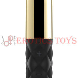 Código:	5447	Satisfyer Mini Lovely Honey - Black/Gold