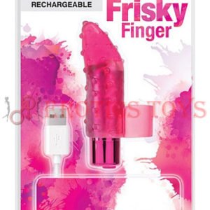 Código:	5458	Frisky Finger Rechargeable - Pink