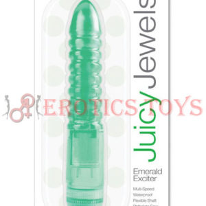Código:	5047	Juicy Jewels Emerald Exciter Vibrator - Green
