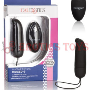 Código:	5484	Silicone Remote Ridged G Bullet