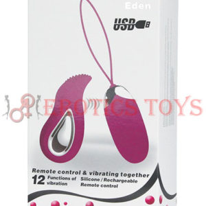 Código:	5488	Pretty Love Eden Remote Control Bullet - Fuchsia