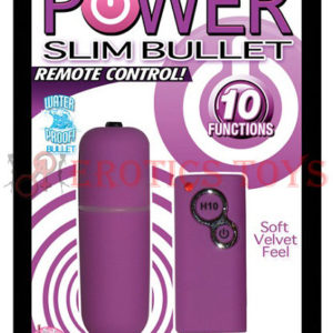 Código:	5494	Power Slim Bullet Remote Control - Purple