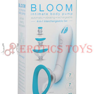 Código:	5551	Bloom Intimate Body Automatic Vibrating Rechargeable Pump - Sky Blue/White